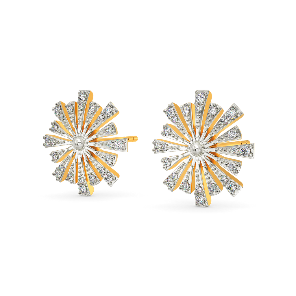 Summer Drama Diamond Earrings