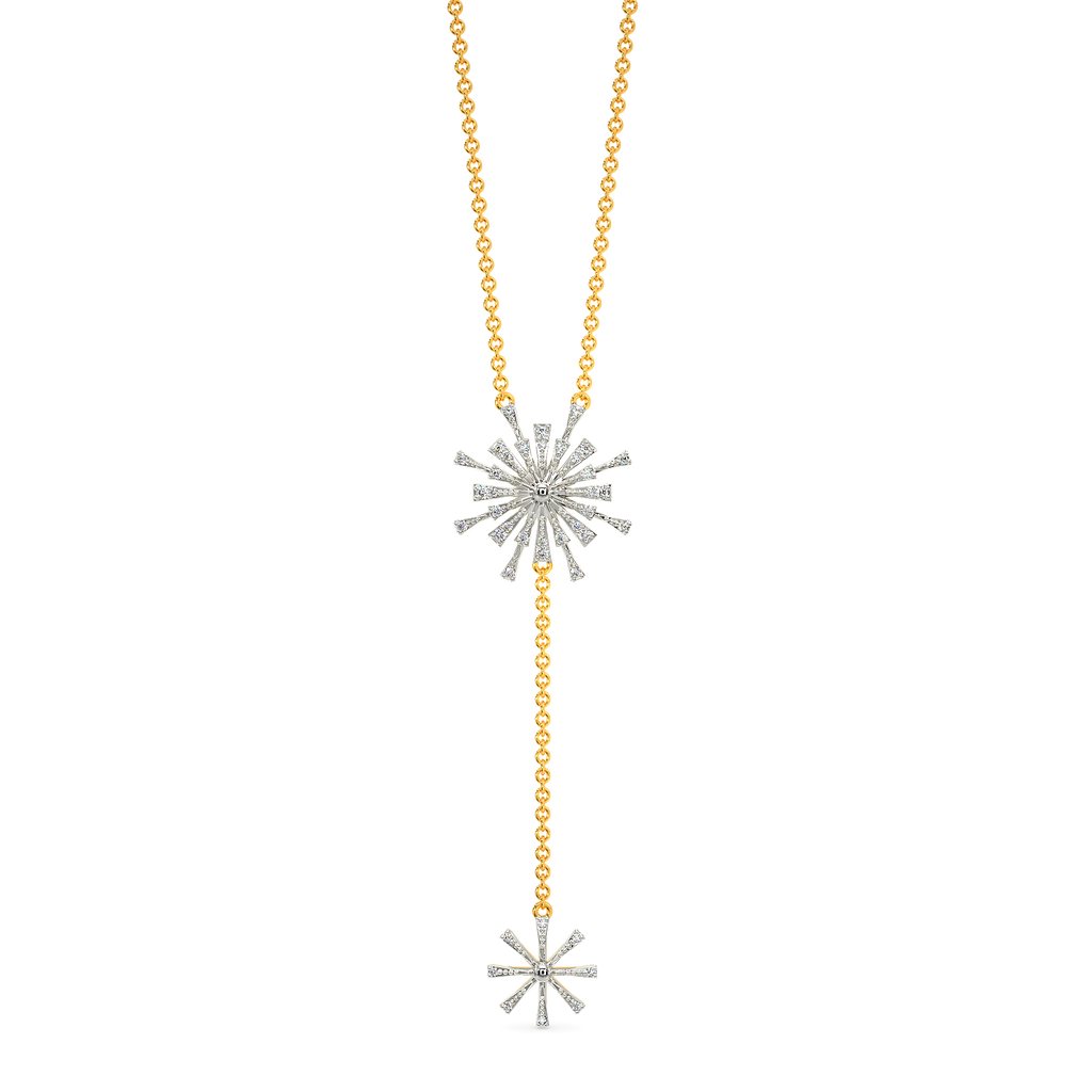 Luminescent Diamond Necklaces