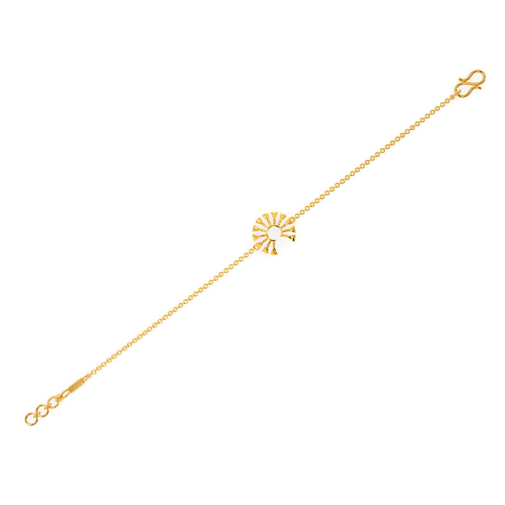 Poisy Like Daisy Gold Bracelets