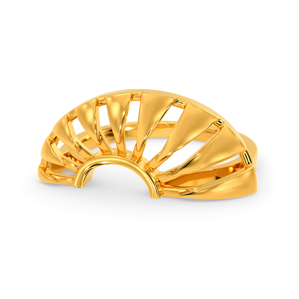 Poisy Like Daisy Gold Rings alternate view 2