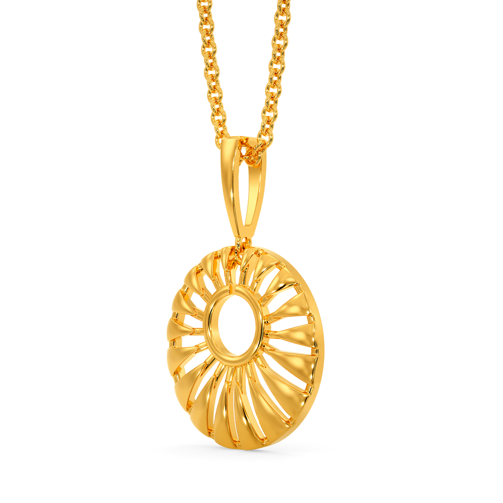 Poisy Like Daisy Gold Pendants
