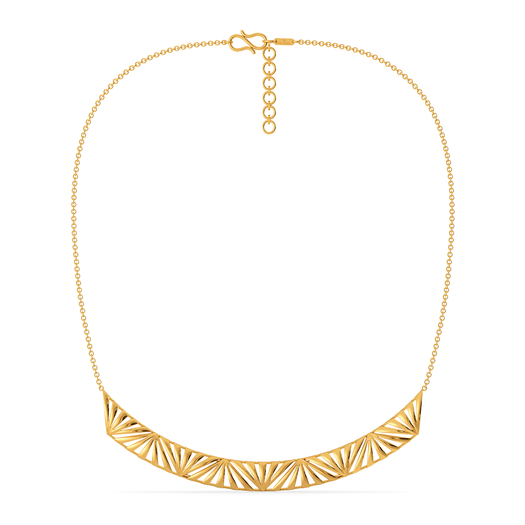 Wear the Pleats Gold Necklaces