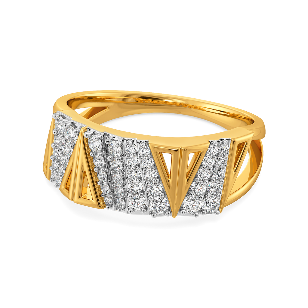 Pleats Please Diamond Rings
