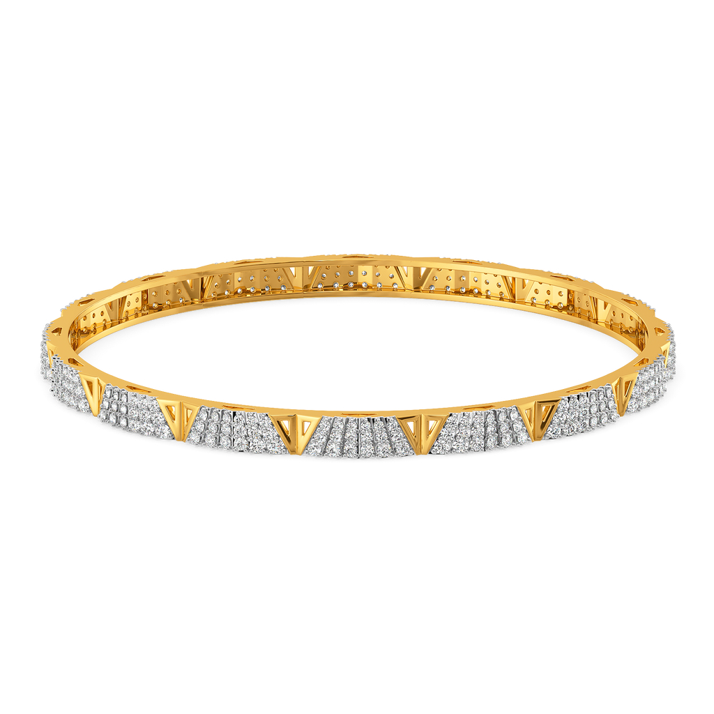 Pleats Please Diamond Bangles