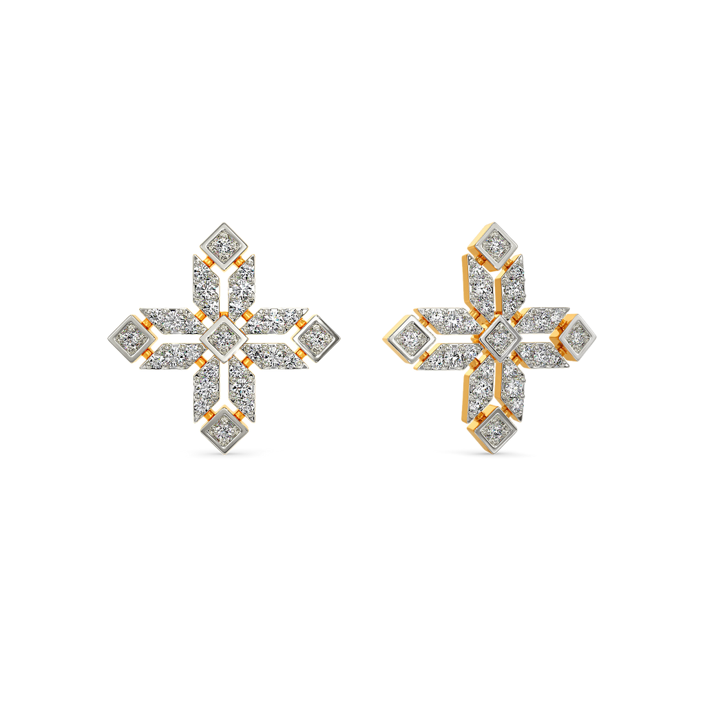 Nordic Nestle Diamond Earrings