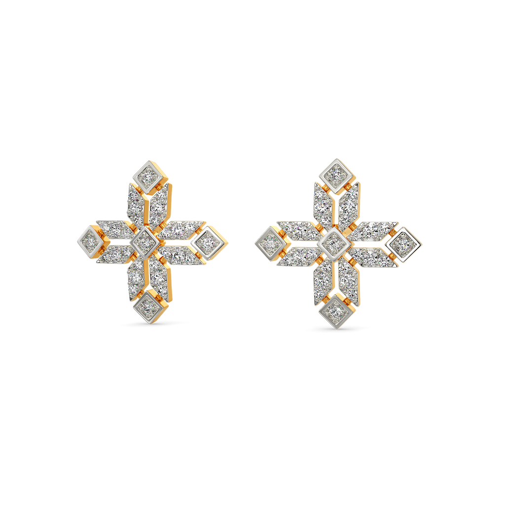 Nordic Nestle Diamond Earrings