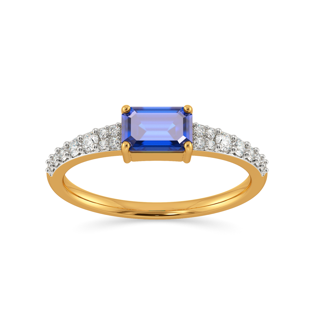 Reign in Blue Diamond Rings