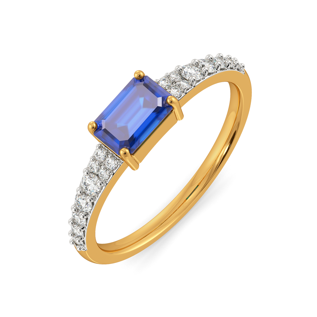 Reign in Blue Diamond Rings