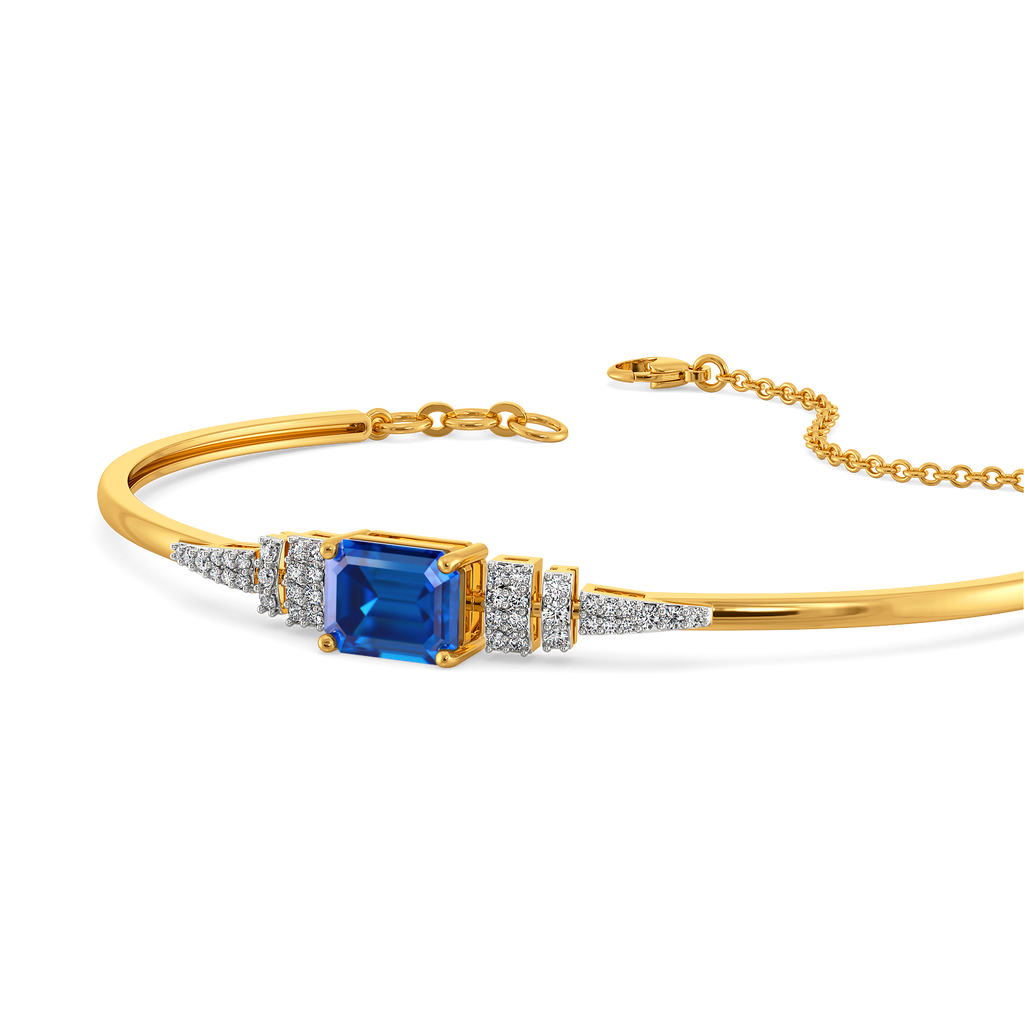 Reign in Blue Diamond Bangles