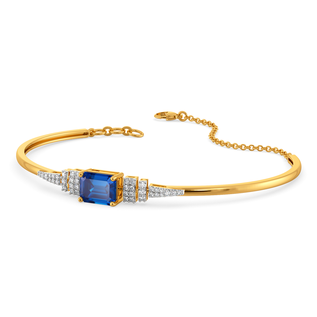 Reign in Blue Diamond Bangles