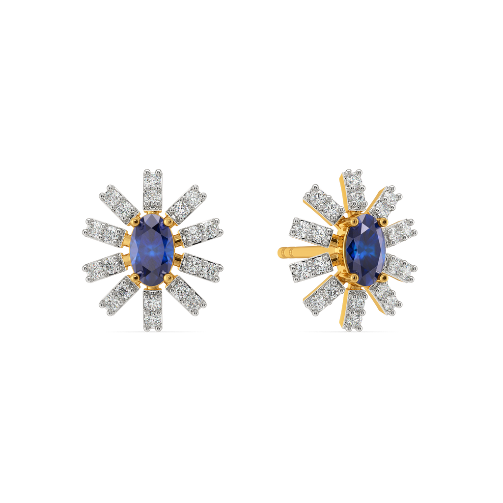 Touch of Royalty Diamond Earrings