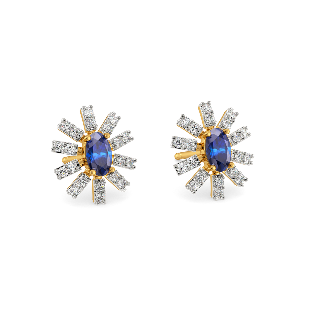 Touch of Royalty Diamond Earrings