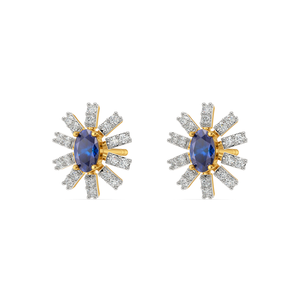 Touch of Royalty Diamond Earrings