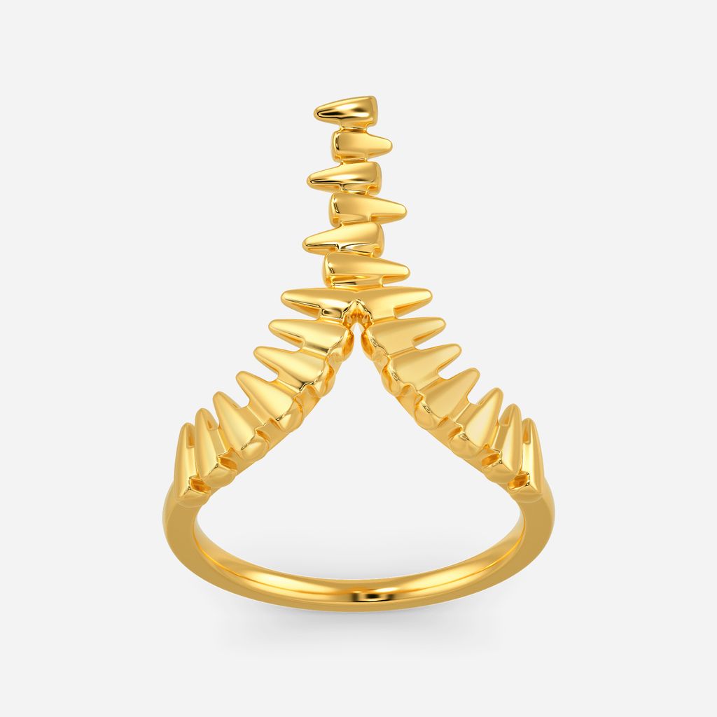 Swooning for Zips Gold Rings alternate view 3