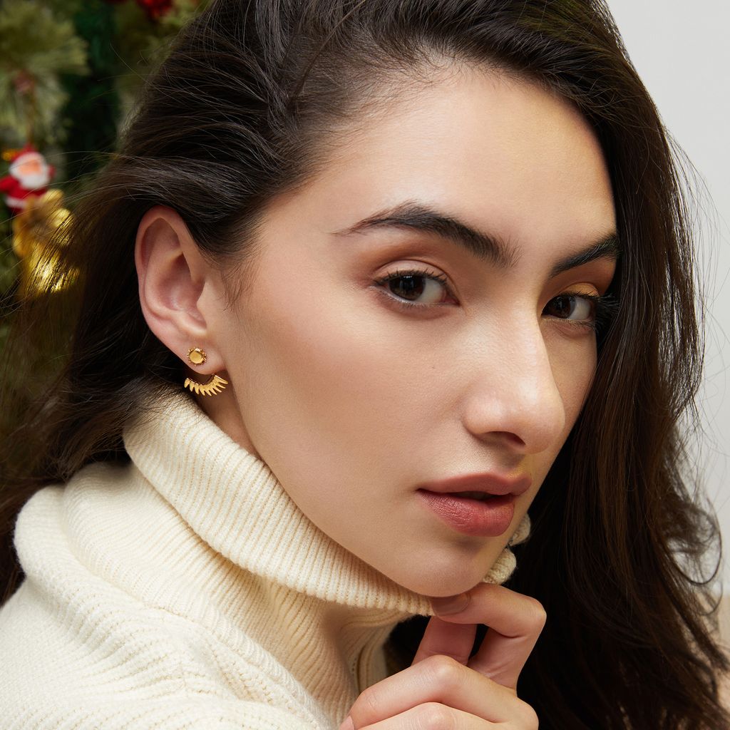 Metal Maven Gold Earrings