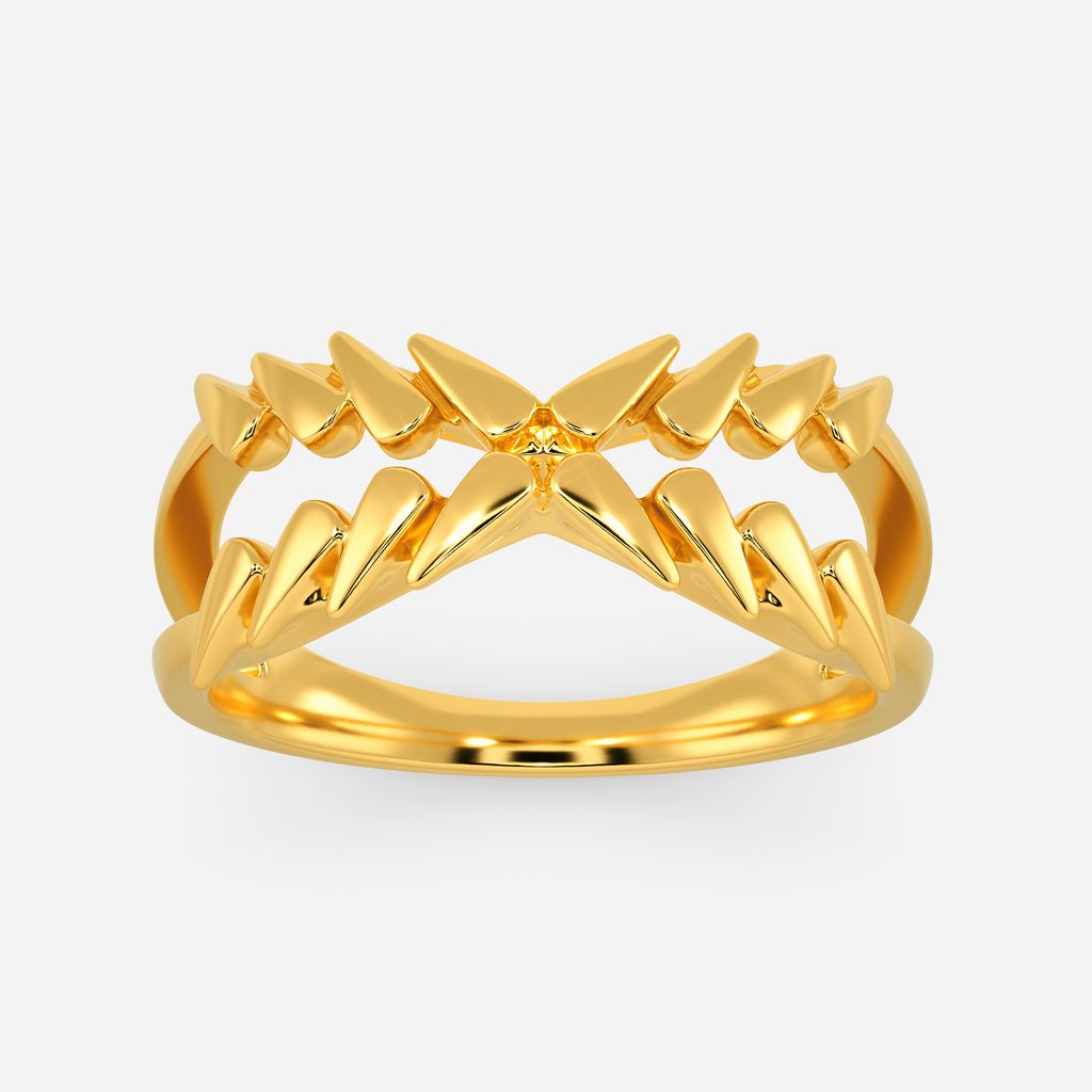 Glide in Style Gold Rings alternate view 3