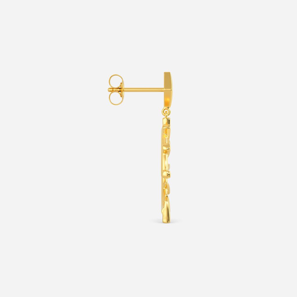 Trim Factor Gold Earrings
