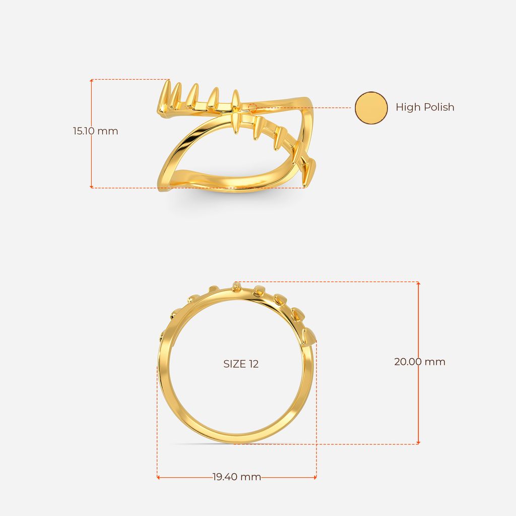 Trim Factor Gold Rings image