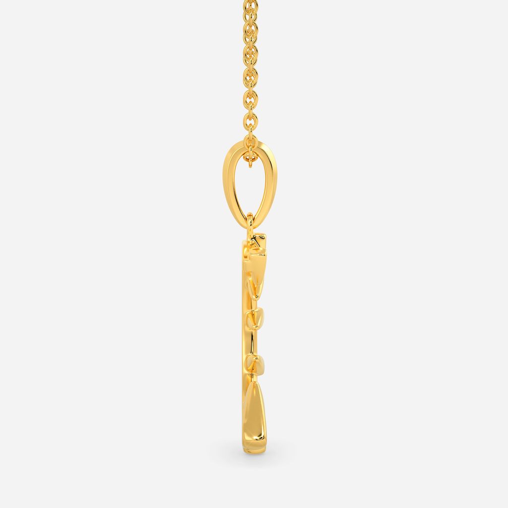 Trim Factor Gold Pendants