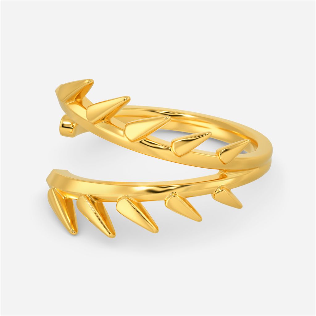 Zip Along Gold Rings alternate view 2