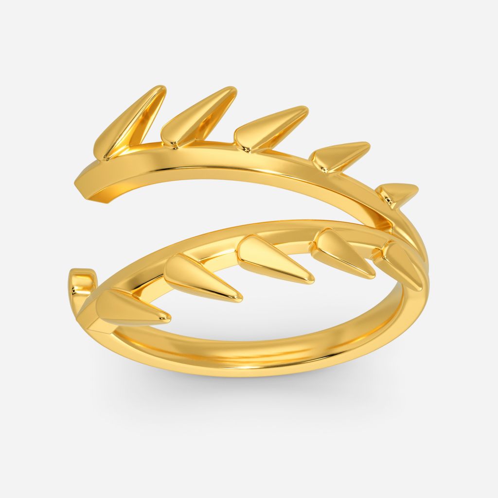 Zip Along Gold Rings alternate view 3