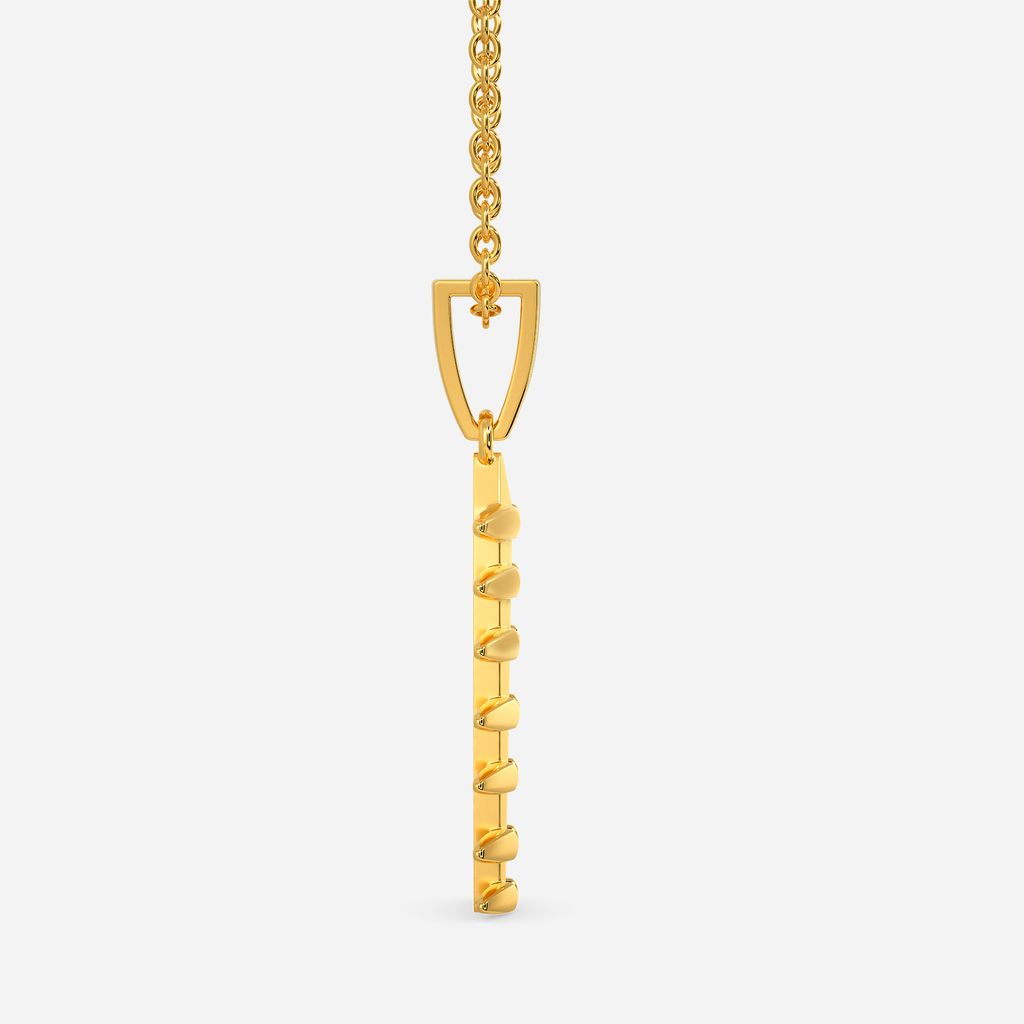 Zipped Sojourn Gold Pendants