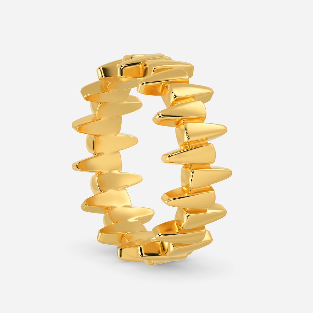 Zip Trips Gold Rings image