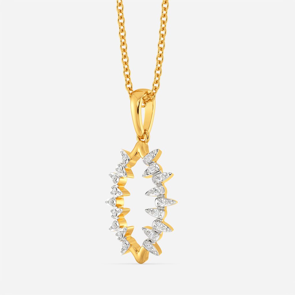 Zip n Zoom Diamond Pendants