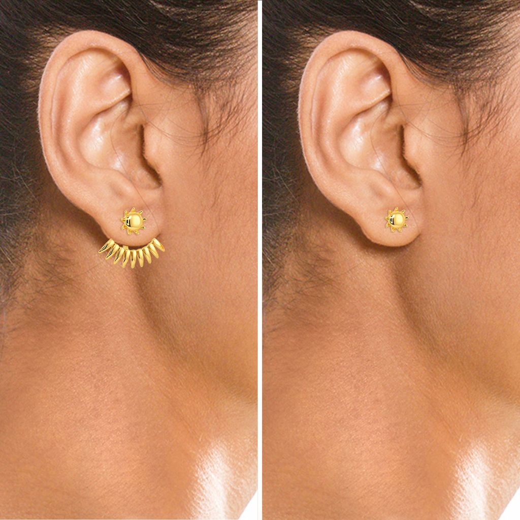 Metal Maven Gold Earrings