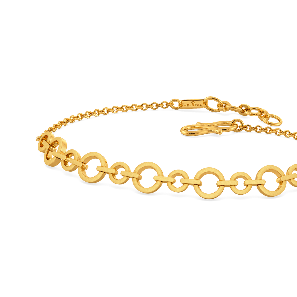 Structured Luxe Gold Bracelets
