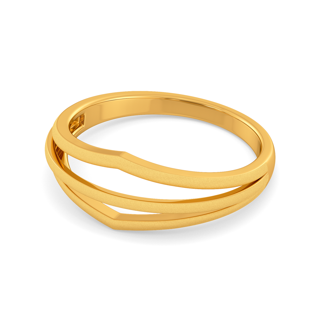 Function Meets Form Gold Rings
