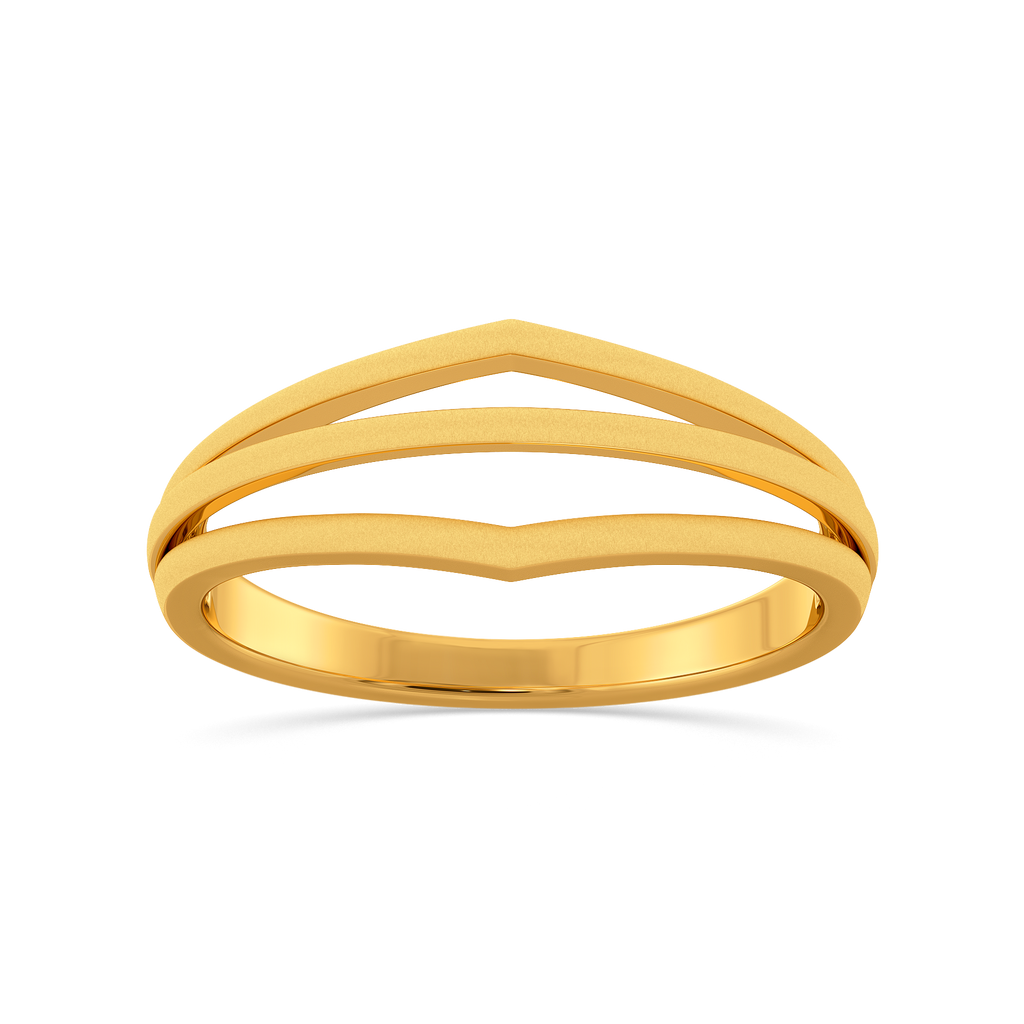 Function Meets Form Gold Rings