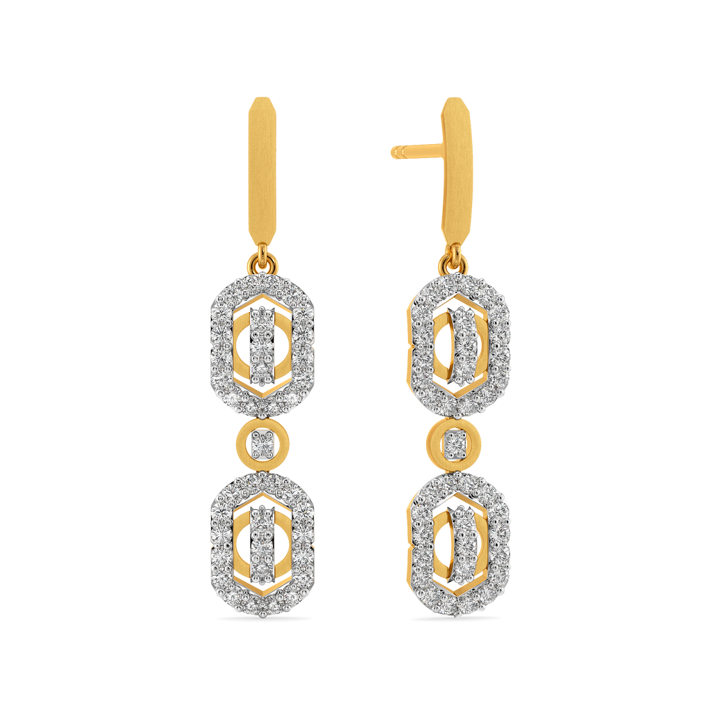 Form Theory Diamond Earrings
