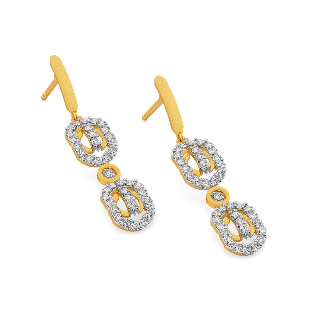 Form Theory Diamond Earrings