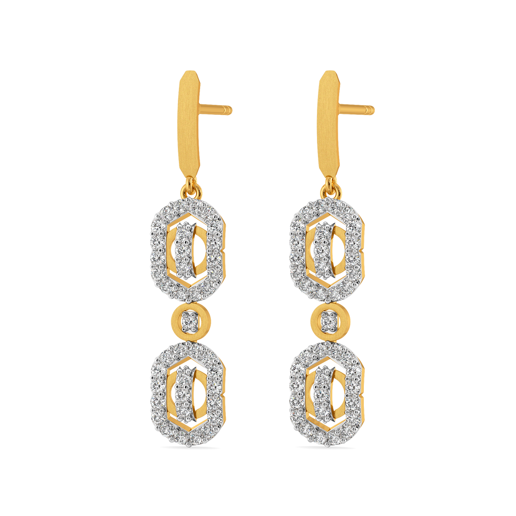 Form Theory Diamond Earrings