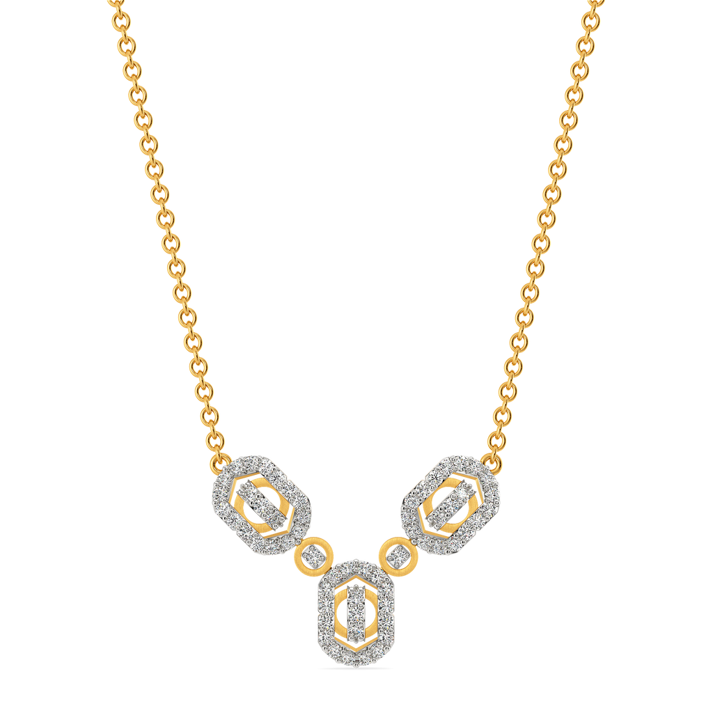 Form Theory Diamond Necklaces