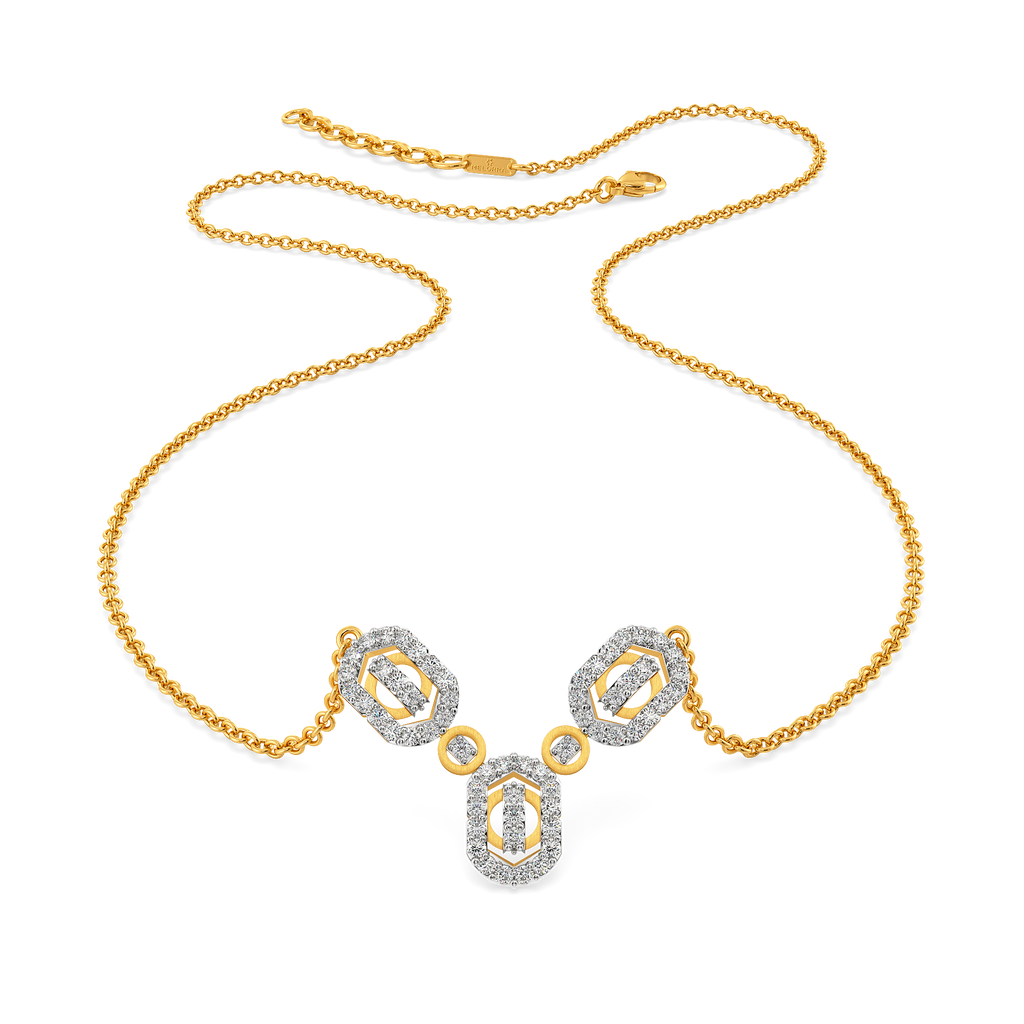Form Theory Diamond Necklaces