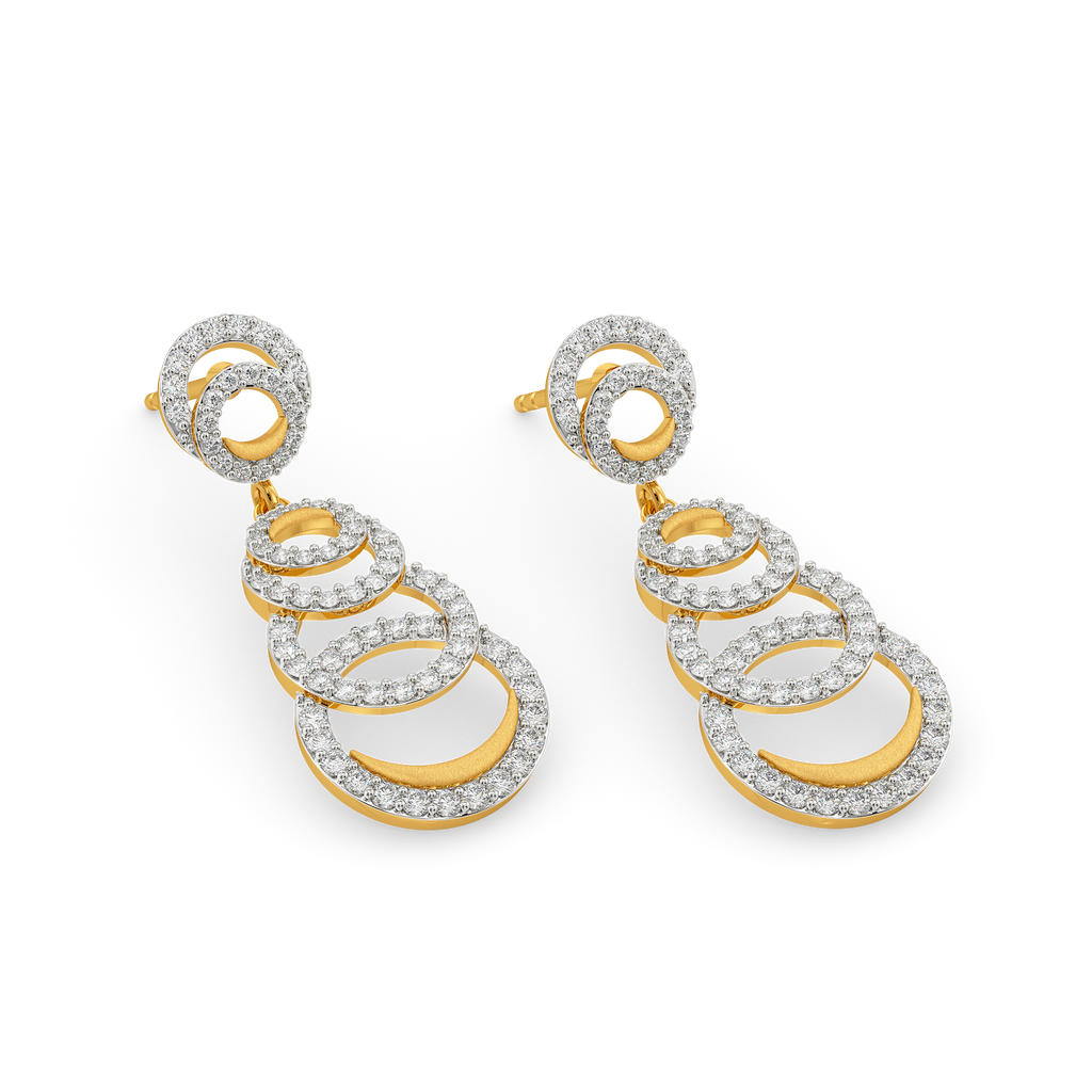 Hardware Theory Diamond Earrings