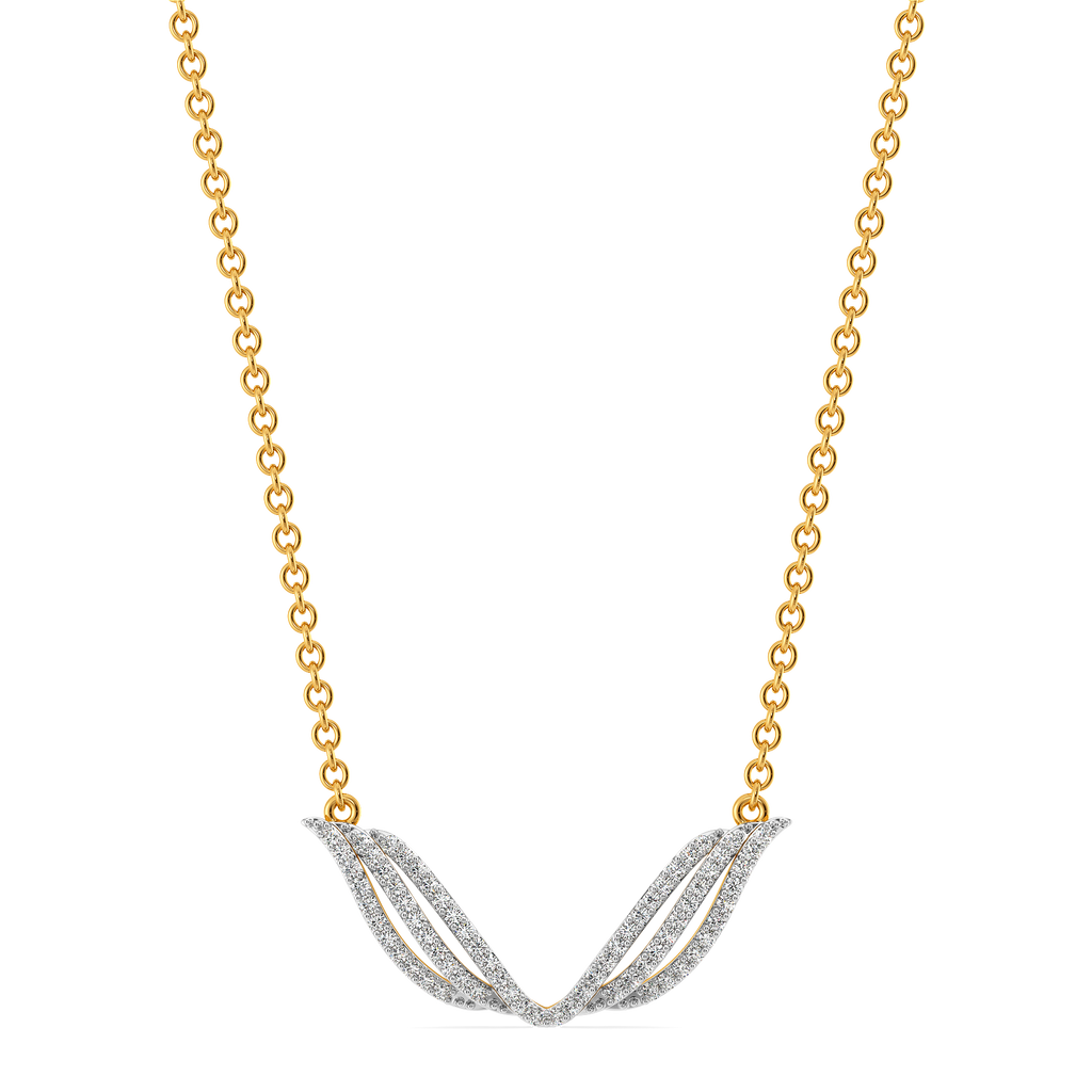Power in Form Diamond Necklaces