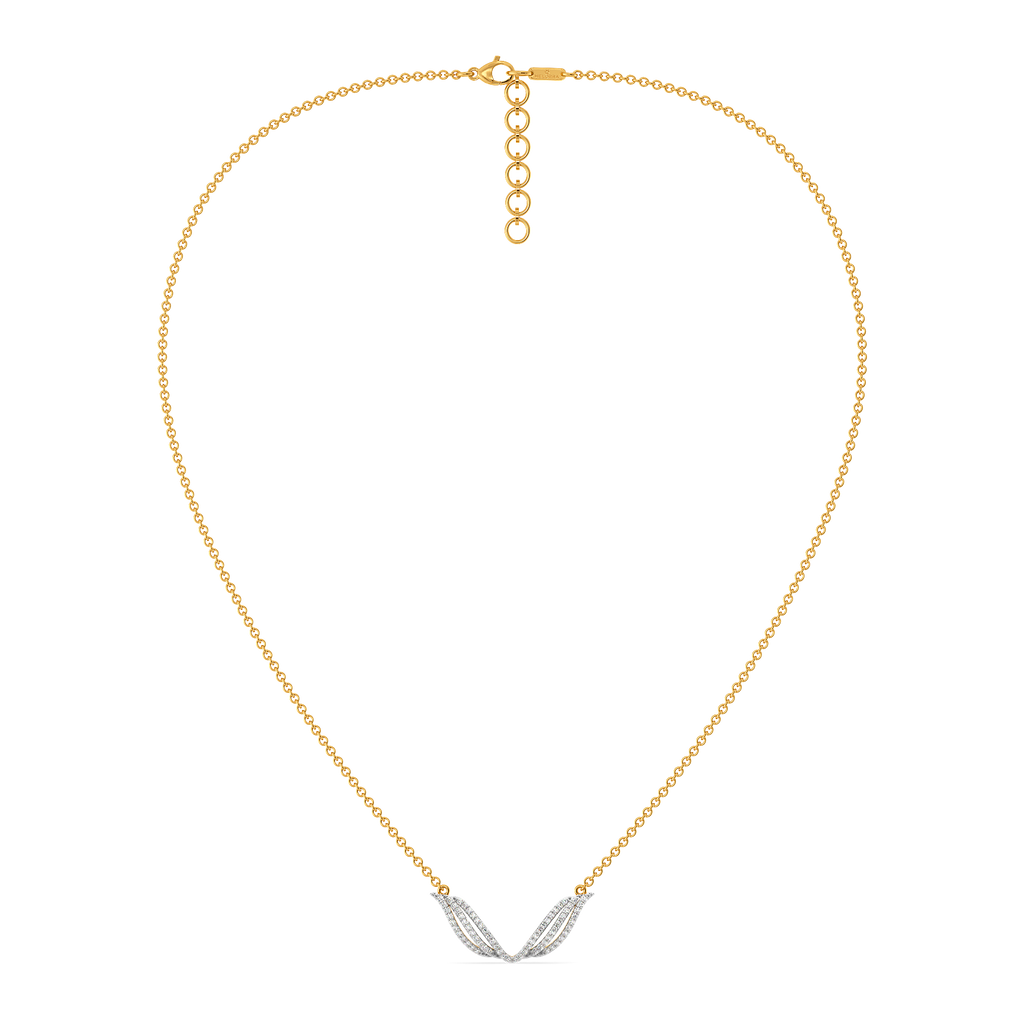 Power in Form Diamond Necklaces
