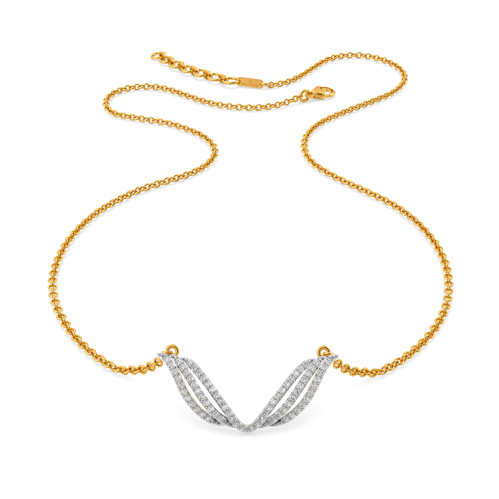 Power in Form Diamond Necklaces