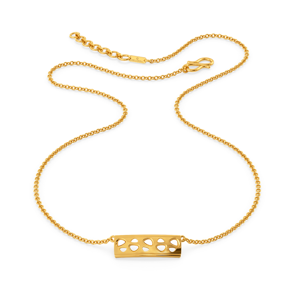Ornate Facades Gold Necklaces