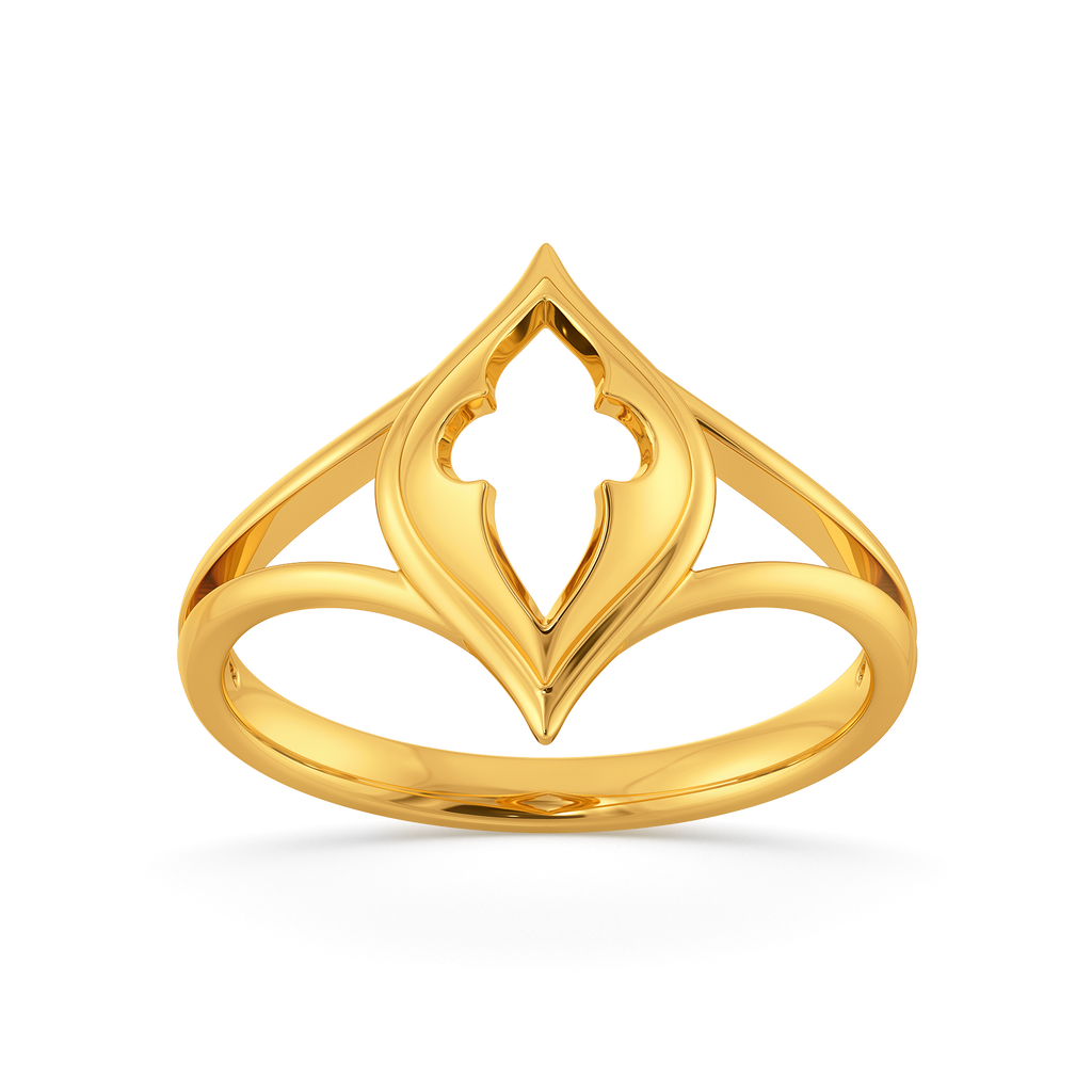 Party in Patchwork Gold Rings