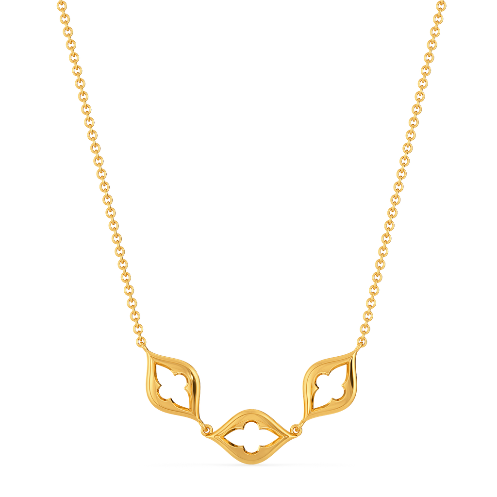 Party in Patchwork Gold Necklaces