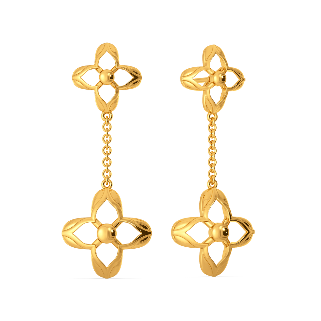 Mended With Love Gold Earrings