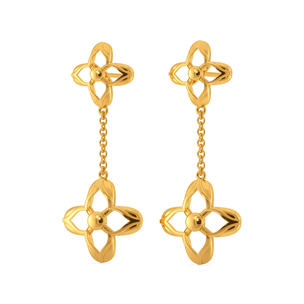 Mended With Love Gold Earrings