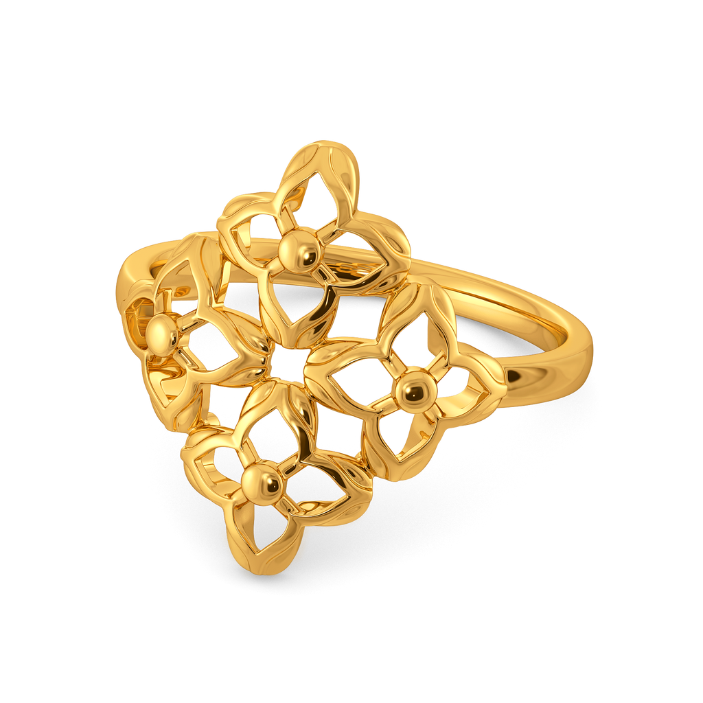 Mended With Love Gold Rings