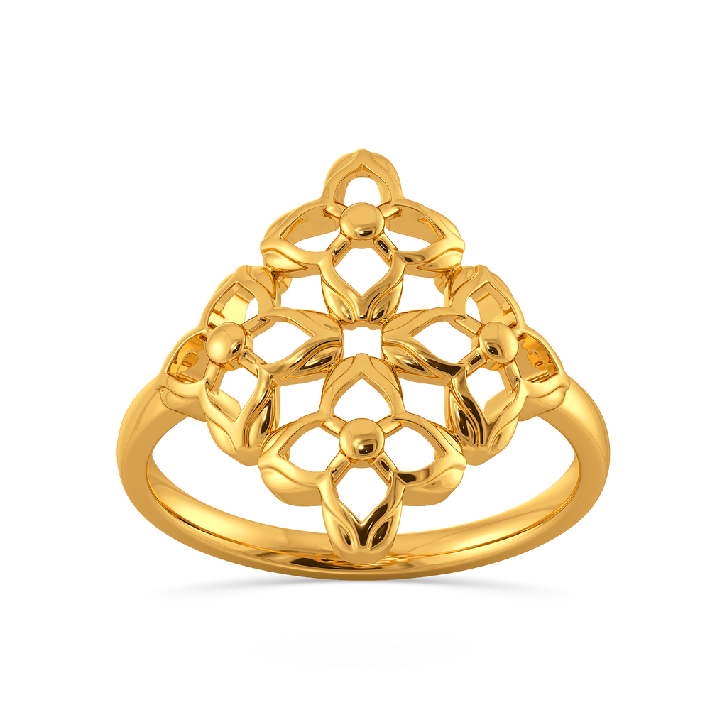 Mended With Love Gold Rings