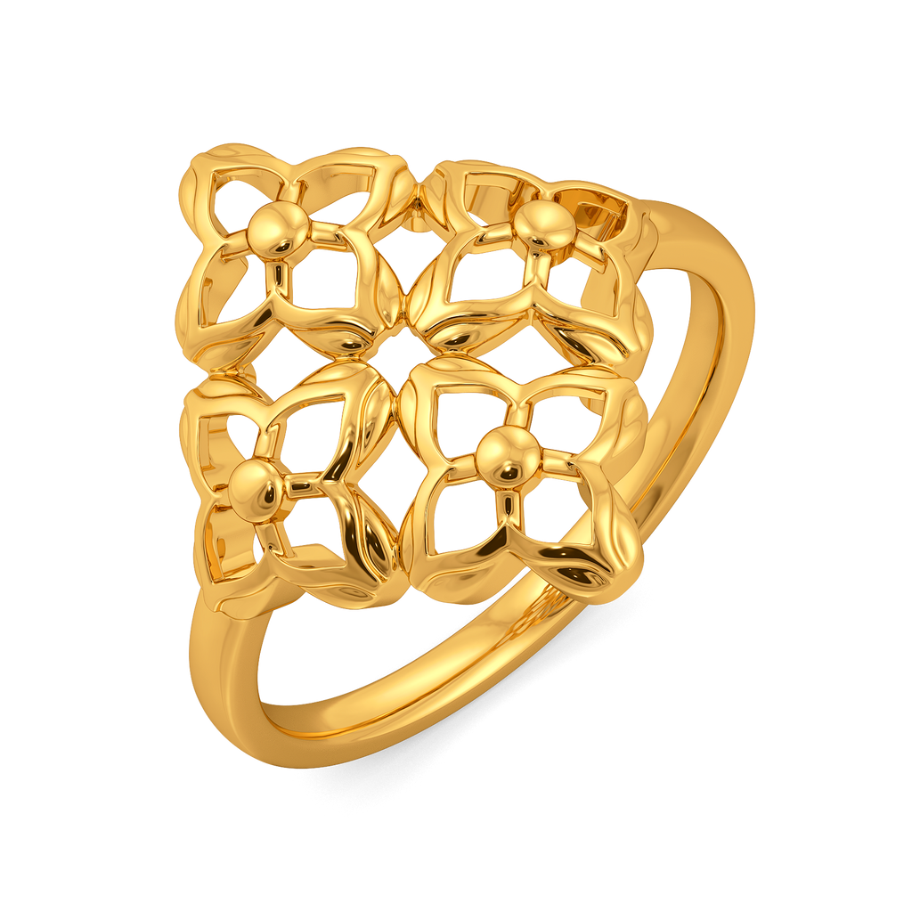 Mended With Love Gold Rings