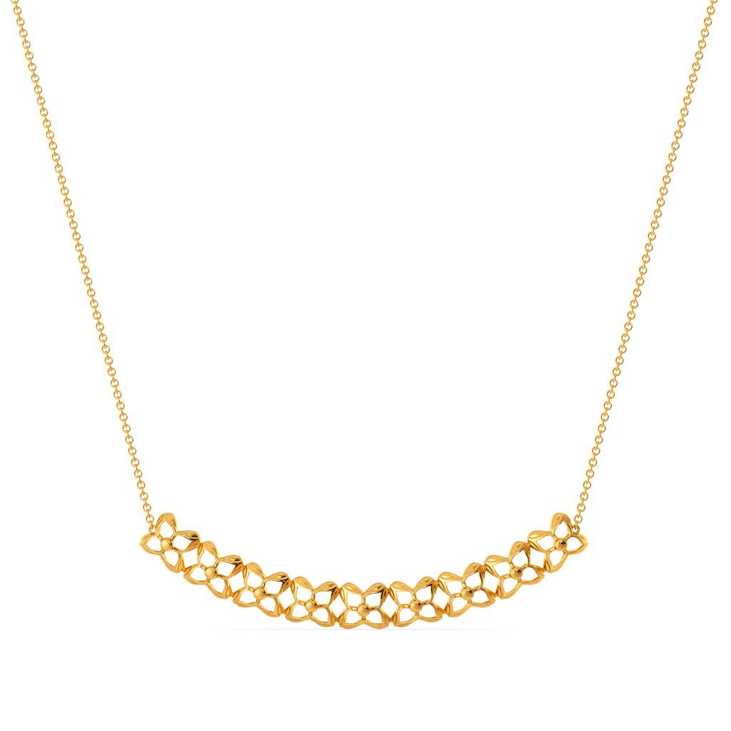 Mended With Love Gold Necklaces